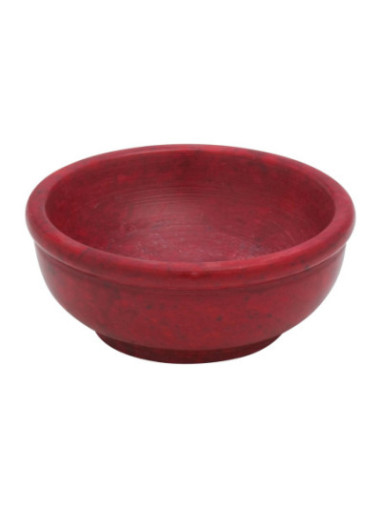 Bandejita de incienso rojo D 8 cm