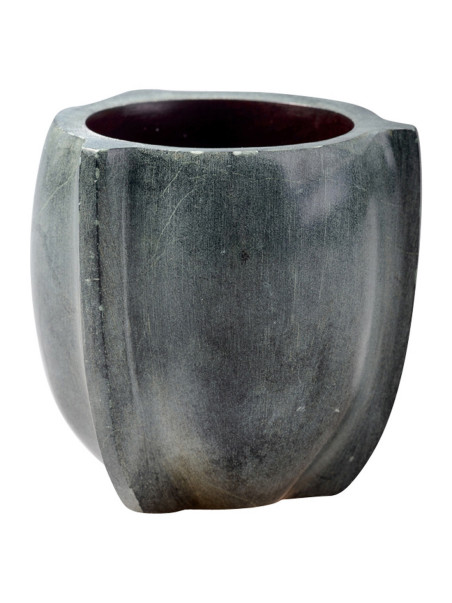 Bandejita de inciensio esteatita D 6 cm H 6,5 cm