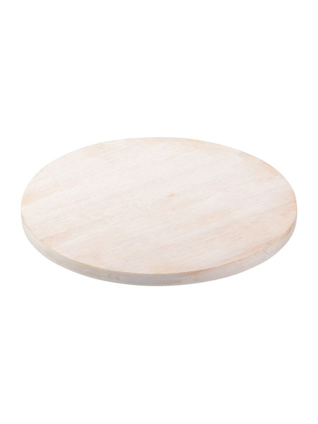 Platillo de madera clara D 12 cm