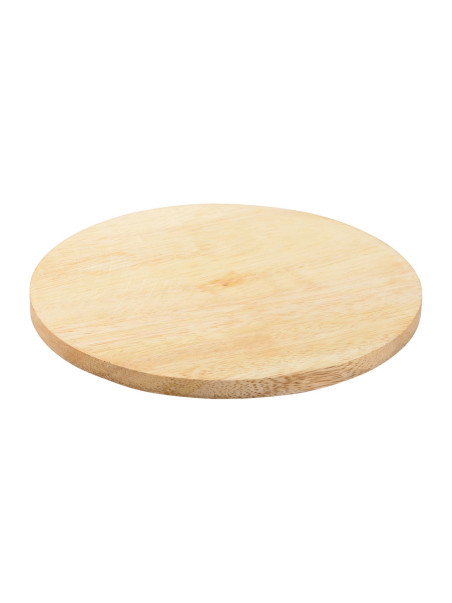 Platillo de madera natural D 14 cm