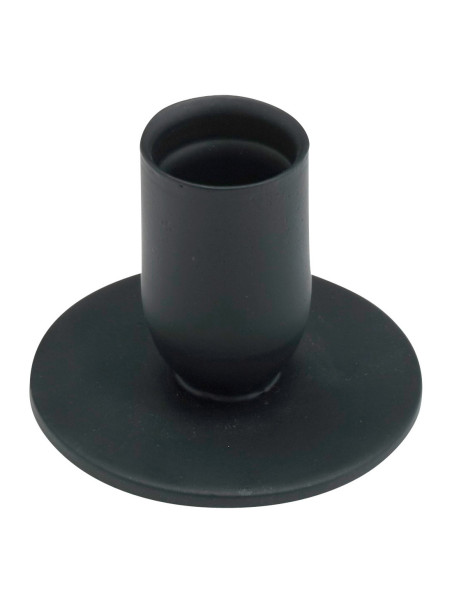 Candelero de hierro negro H 4,5 cm