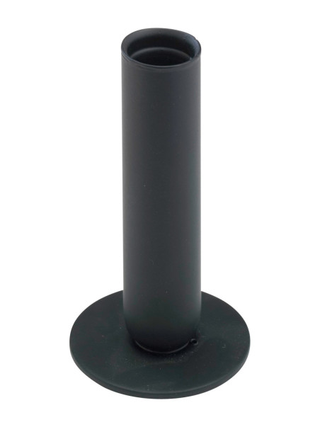 Candelero de hierro negro H 12 cm