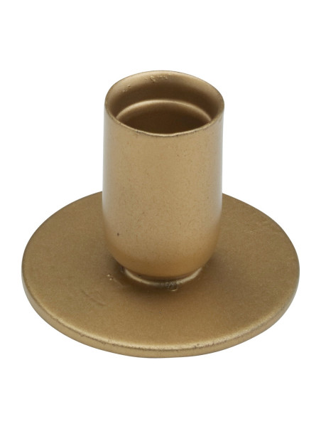 Candelero de hierro oroH 4,5 cm