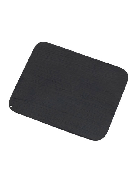 Platillo de aluminio negro D 10x8 cm