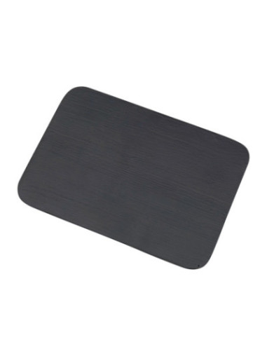 Platillo de aluminio negro D 17x12 cm