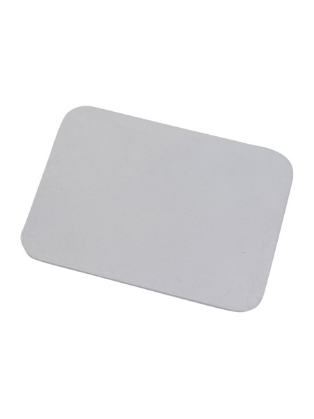 Platillo de aluminio blanco 13,5x10 cm