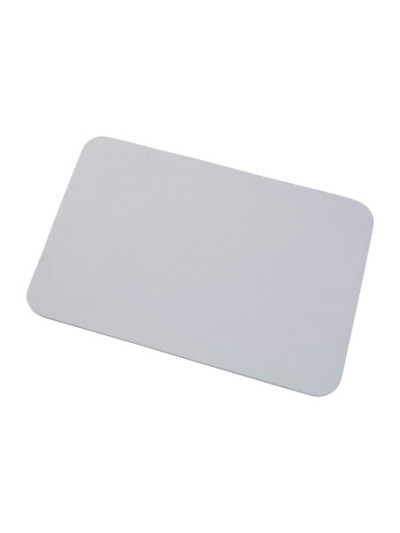 Platillo de aluminio blanco 20,5x14 cm