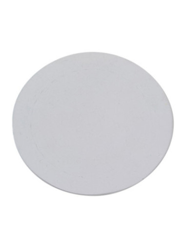 Plattillo de aluminio blanco D 10 cm