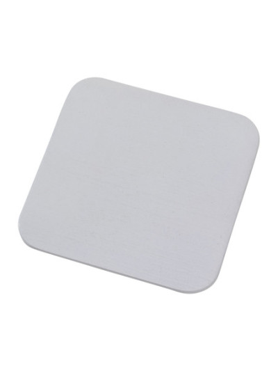 Platillo de aluminio blanco 10x10 cm