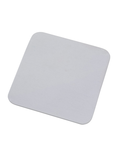 Platillo de aluminio white 12x12 cm
