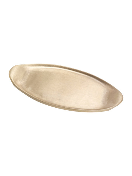 Platillo oval mate 13x6,5 cm interior