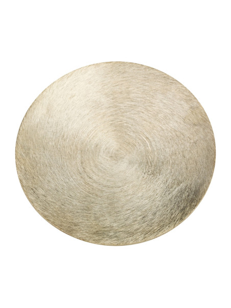 Platillo de aluminio oro D 14 cm