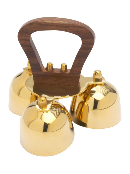Campana altar 3-sonidos asa madera