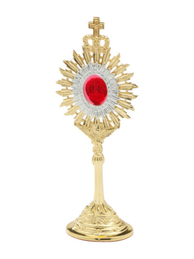 Relicario dorado H 18 cm