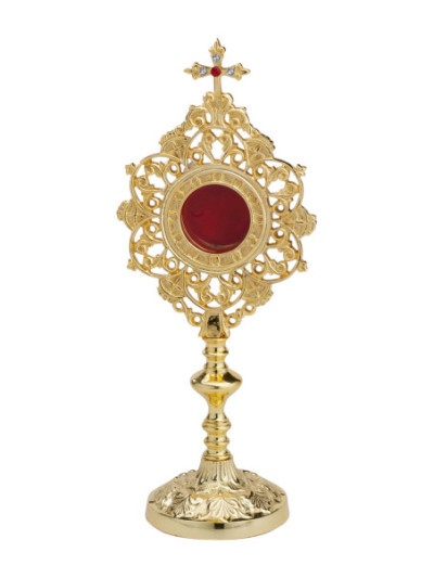 Relicario dorado H 25 cm