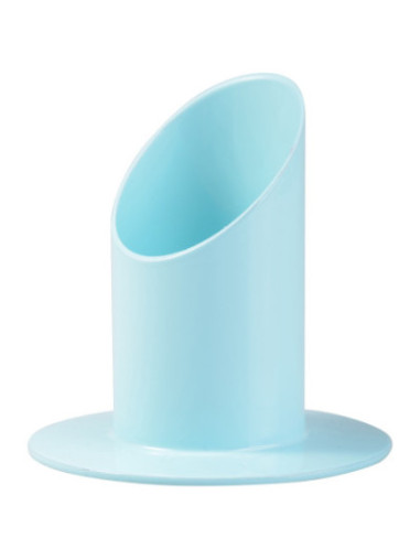 Candelero azul claro D 4 cm
