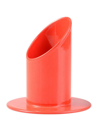 Candelero rojo fresa D 4 cm