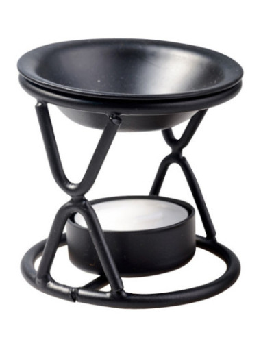 Quemador de incienso, hierro negro H 7 cm