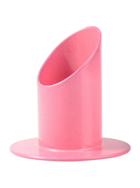 Candelero rojo frambuesa D 3 cm