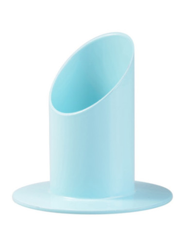 Candelero azul claro D 5 cm